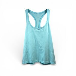 Lululemon Swiftly Tank Top in Aqua Size 2
